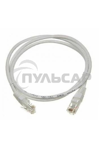 Патч-корд Lanmaster TWT RJ-45 (m)-RJ-45 (m) cat5E 0.5м серый 