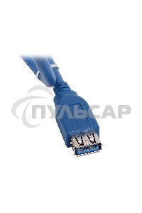 Кабель AM/AF USB3.0 5.0м VCOM удлинитель USB 3.0, VUS7065-5M