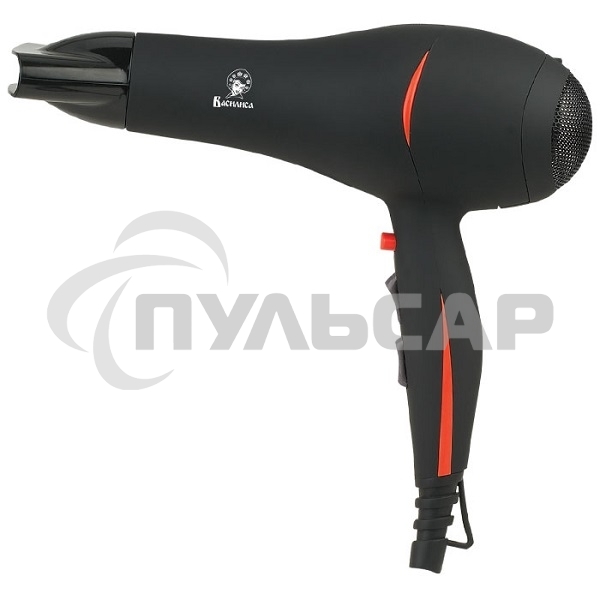 Фен ВАСИЛИСА ФН6-2200 черный с оранжевым, 2200Вт