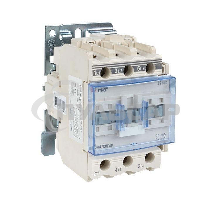 Контактор КМЭ 40А 220В NO+NC EKF ctr-s-40-220