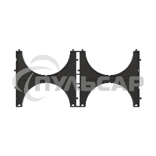 Кластер двойной для двустен. труб d110 ДКС 025112 Кластер двойной для двустен. труб d110 ДКС 025112