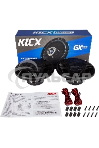 Колонки автомобильные Kicx GX-165 140Вт 92дБ 4Ом 16.5см (6 1/2дюйм) (ком.:2кол.) коаксиальные трехполосные