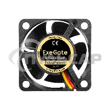 Вентилятор для корпуса ExeGate ExtraPower EP04020S3P черный, 40 мм, 7000 об/мин, 32 дБ, 3 pin