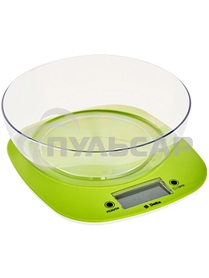 Весы кухонные электронные Delta KCE-32 зеленый