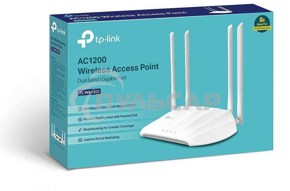 Беспроводная точка доступа TP-Link TL-WA1201 AC1200