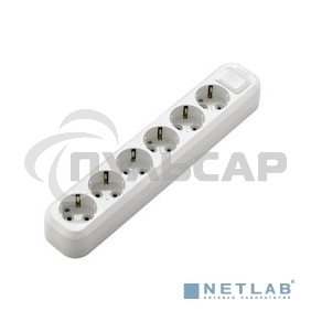 Колодка удлинителя MAKEL MGP181 6 гнезд с заземлением