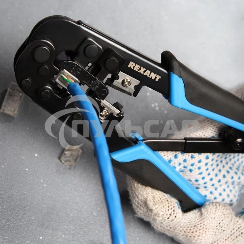 Кримпер для обжима Rexant HT-568R (12-3432-1) 8P8C / 6P6C (HT-568R) (TL-568R)