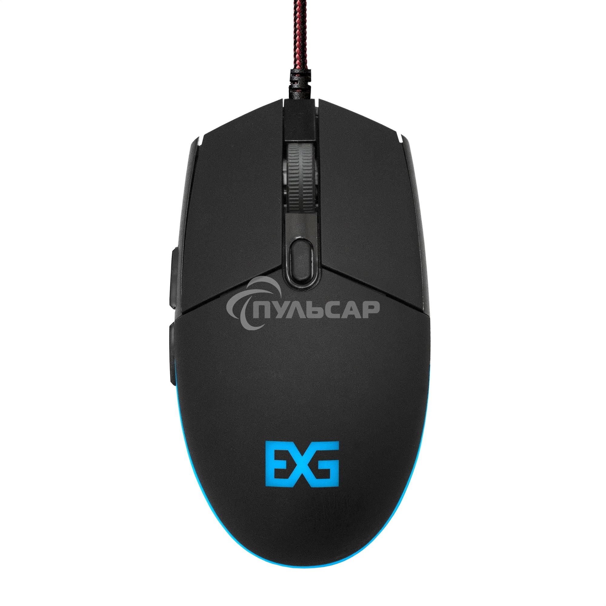 Мышь проводная ExeGate SL-9066 черный, 2400 dpi, USB, кнопки - 6