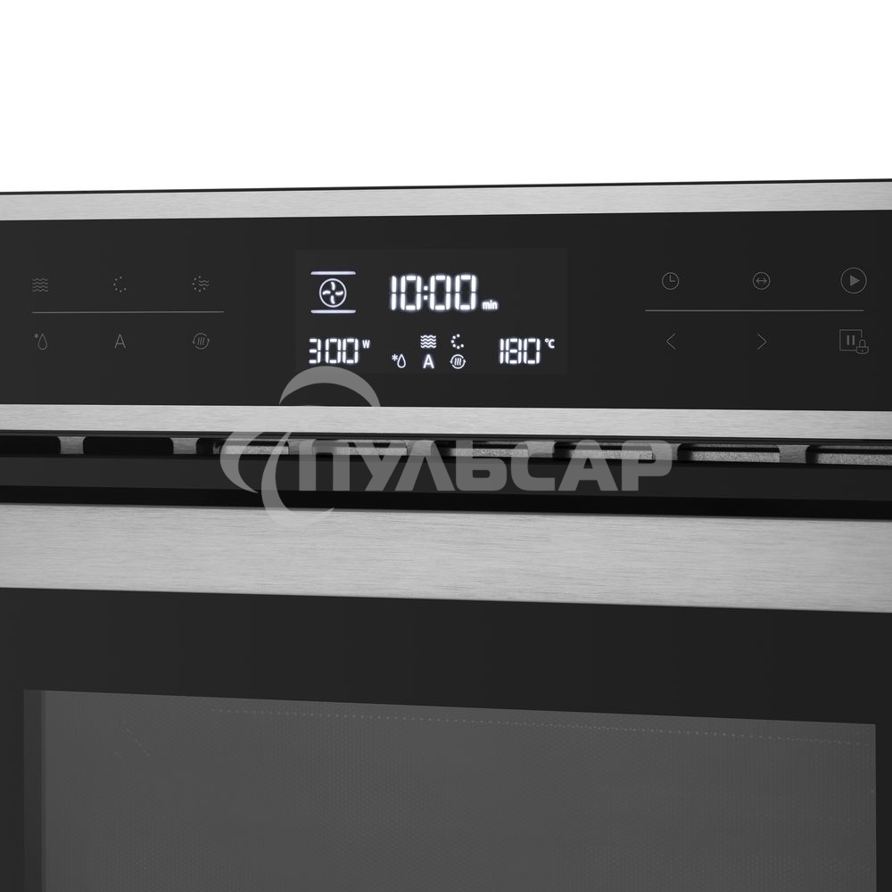 Шкаф духовой электрический с функцией СВЧ Maunfeld MCMO.44.9S, встраиваемый