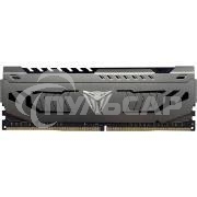 Оперативная память Patriot Viper Steel, DDR4, 8Gb, 3200MHz, CL16, DIMM, с радиатором, черный