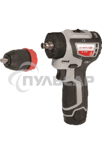 Дрель-шуруповерт ИНТЕРСКОЛ ДА-10/12В 36 687.2.2.77, 12 В, 2 А·ч, аккумуляторная