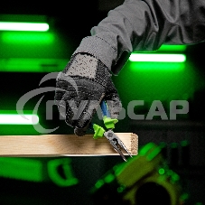 Длинногубцы прямые,160 мм, двухкомпонентные рукоятки Сибртех