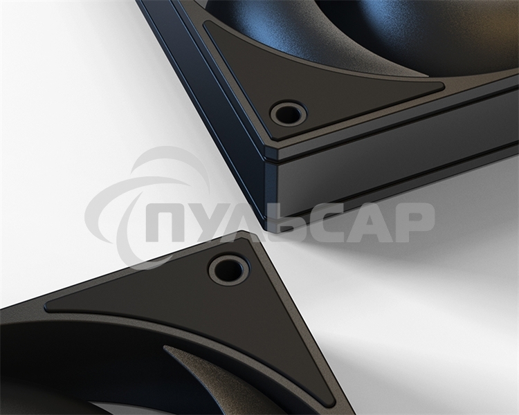 Вентилятор для корпуса ID-Cooling AS-120-K черный, 120 мм, 2000 об/мин, 27.2 дБ, 4 pin