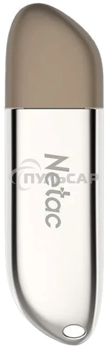 Флешка USB R/W Netac U352 8Gb <NT03U352N-008G-20PN>, USB2.0, с колпачком, металлическая