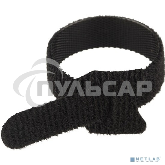 Хомут–липучка многоразовый 150х12 мм, черный (упак. 12 шт.) Rexant