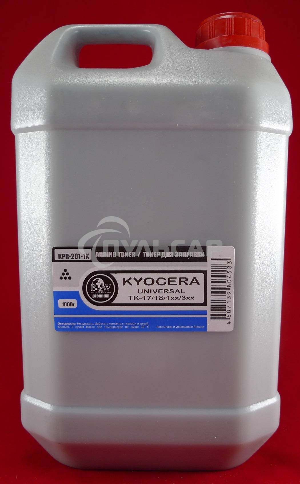 Тонер Kyocera Universal (TK-17/18/20H/100/110/111/112/113/120/122/130/131/132/133/134/140/142/144/170/172/310/312/320/322/330/332/340/342/344/350/352/354) (кан. 1кг) B&W Premium (Tomoegawa) фас России