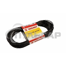 Трос стальной в ПВХ оплетке d=2,5 мм, черный ( моток 20 м) Rexant Трос стальной в ПВХ оплетке d=2,5 мм, черный ( моток 20 м) Rexant