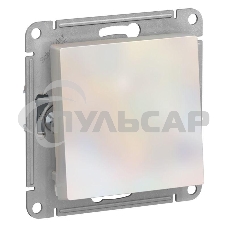 Механизм переключателя 1-кл. ATLAS DESIGN (сх.6) 10АХ жемчуг SchE ATN000461