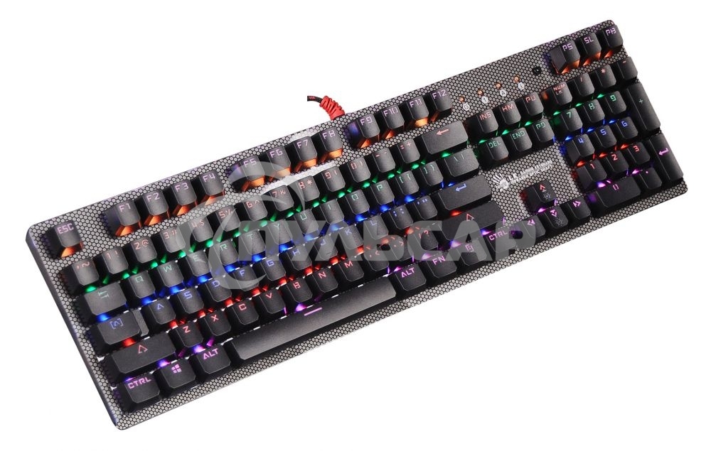 Клавиатура проводная A4Tech Bloody B810R NetBee USB черный