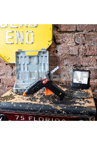 Пистолет клеевой Rexant, 60 Вт, Ø11 мм, настройка температуры 120-240℃, кейс