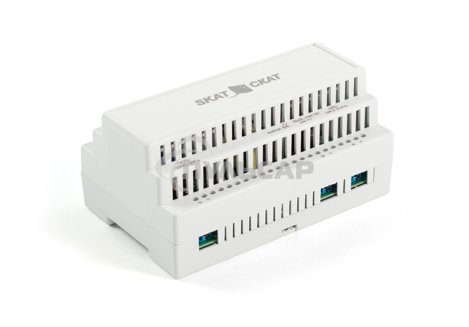 Источник вторичного электропитания резервированный SKAT-12-3.0-DIN Бастион 580