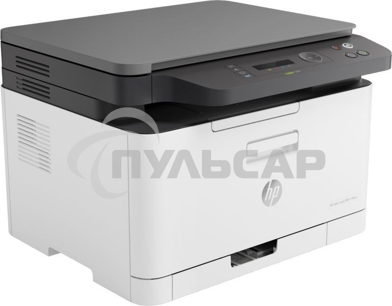 МФУ лазерное HP Color 178nw (4ZB96A), A4, цветной, печ. до 18 стр/мин. (ч/б) до 4 стр/мин. (цвет), 600 x 600 dpi, USB, RJ-45, Wi-Fi, Air Print, Mopria