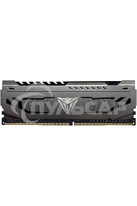 Оперативная память Patriot Viper Steel, DDR4, 8Gb (1x8Gb), 3600MHz, CL18, DIMM, с радиатором, черный