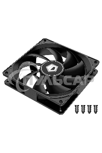 Вентилятор для корпуса ID-Cooling FL-12025K черный 120мм 1250rpm 21db 3-pin