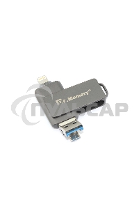 Флешка USB Dr. Memory 051 4 Gb, USB 3.0, черный