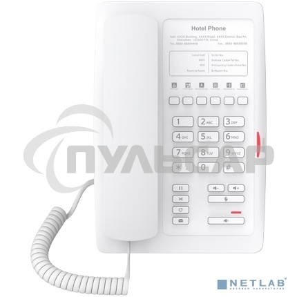 Телефон IP Fanvil H3W белый (H3W WH)