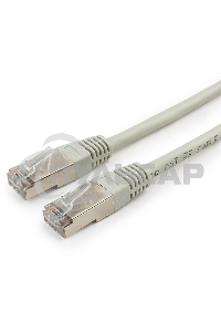 Патч-корд FTP Cablexpert кат.5e, 3м, литой, многожильный (серый)