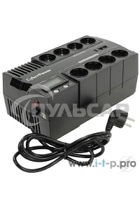 Источник бесперебойного питания CyberPower BR700ELCD 700VA/420W USB/RJ11/45 (4+4 EURO)