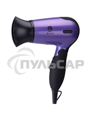 Фен Василиса ФН2-1400 черный с фиолетовым 