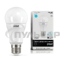 Лампа светодиодная Gauss 23222 LED Elementary A60 12W E27 1150lm 4100K 1/10/50 0