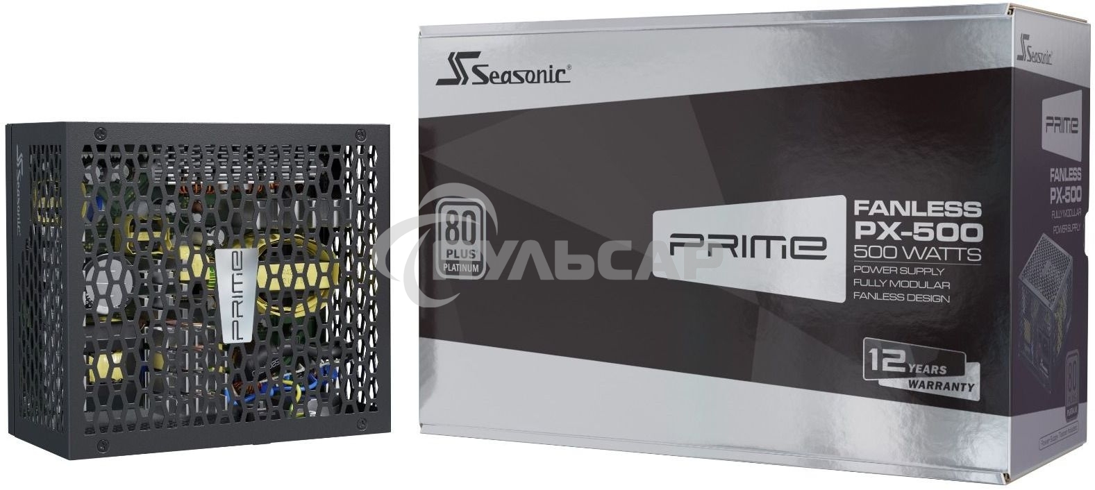 Блок питания SEASONIC PRIME Fanless PX-500 SSR-500PL