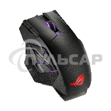 Мышь беспроводная/проводная ASUS ROG Spatha X черный, 19000 dpi, радиоканал, USB, кнопки - 12