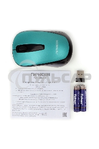 Мышь беспроводная Гарнизон GMW-450-3 синий, 1000 dpi, радиоканал, USB, кнопки - 3