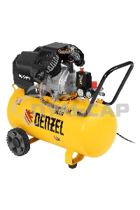 Компрессор воздушный DKV2200/50,Х-PRO 2,2 кВт, 400 л/мин, 50 л Denzel