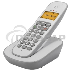 Радиотелефон teXet TX-D4505A Dect белый-серый