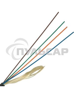 Кабель распределительный Lanmaster LAN-OFC-DU8-M3-HF 8x 50/125 OM3 универсальный LSZH 1м