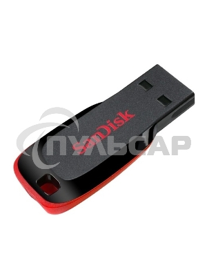 Флешка USB Sandisk 64 Gb Cruzer Blade SDCZ50-064G-B35 USB 2.0 черный/красный