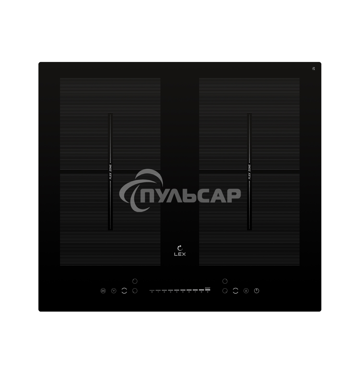 Индукционная варочная панель LEX EVI 640 F BL черный