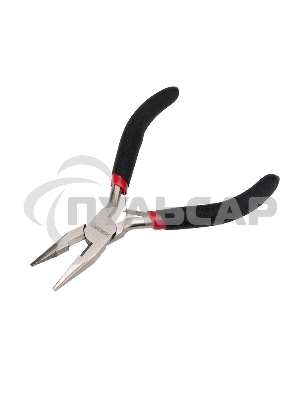 Тонкогубцы Rexant мини 120 мм никелированные, авторазжим, обливные рукоятки