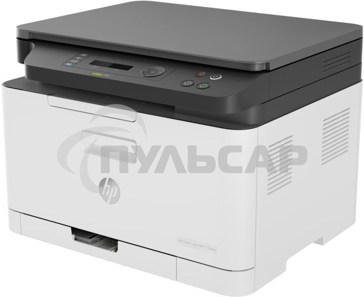 МФУ лазерное HP Color 178nw (4ZB96A), A4, цветной, печ. до 18 стр/мин. (ч/б) до 4 стр/мин. (цвет), 600 x 600 dpi, USB, RJ-45, Wi-Fi, Air Print, Mopria