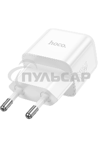 Сетевое зарядное устройство Hoco N32 Glory White 30W 3A+2A+1.5A (PD+QC+AFC) USB Type-C универсальное белый