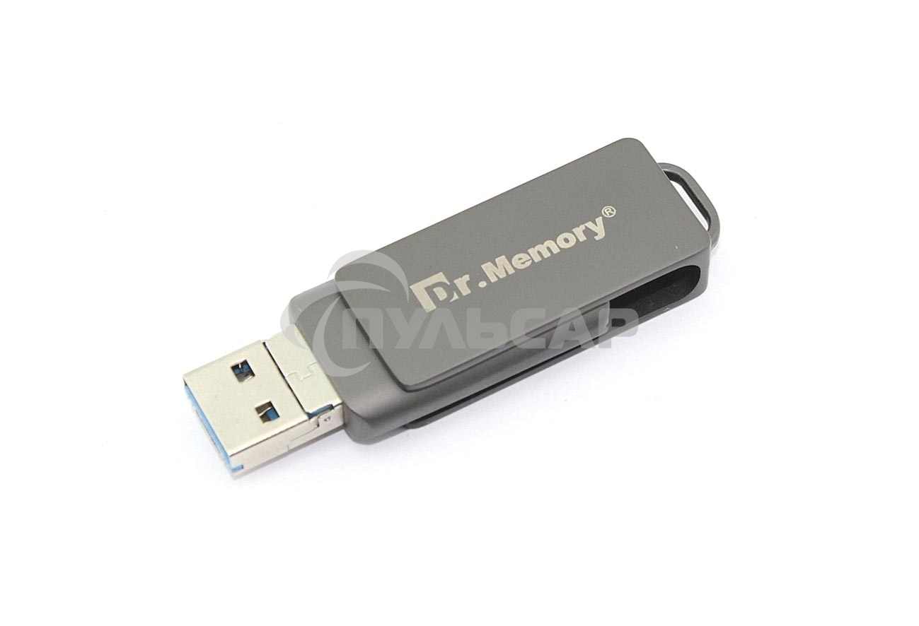 Флешка USB Dr. Memory 051 4 Gb, USB 3.0, черный
