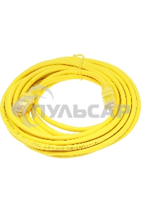 Патч-корд UTP Cablexpert кат.5e, 5м, литой, многожильный (желтый)