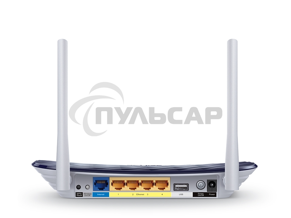 Маршрутизатор беспроводной TP-Link Archer C20 10/100BASE-TX синий