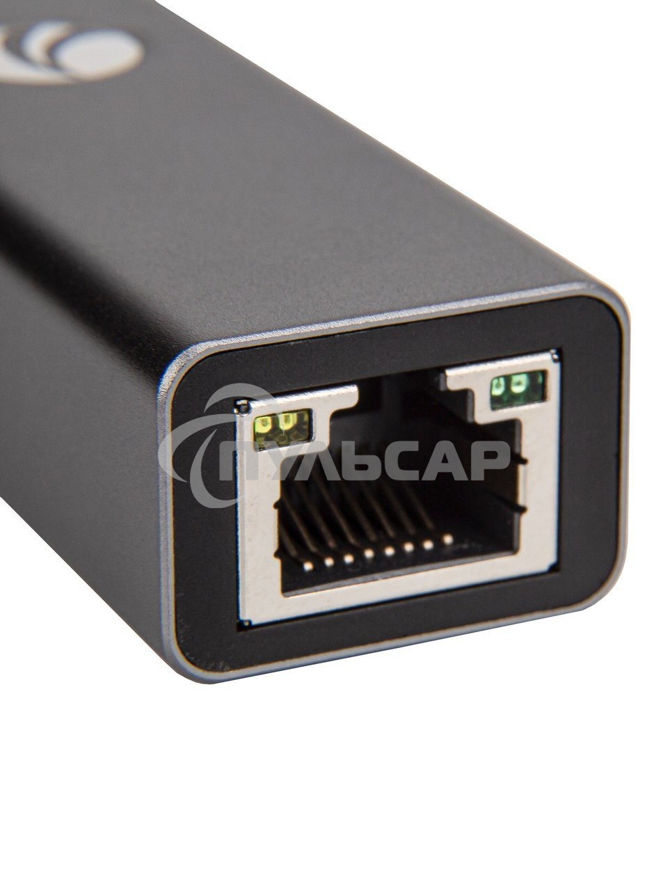 Кабель-переходник USB 3.0 (Am) --> LAN RJ-45 Ethernet 1000 Mbps, Aluminum Shell, VCOM <DU312M>