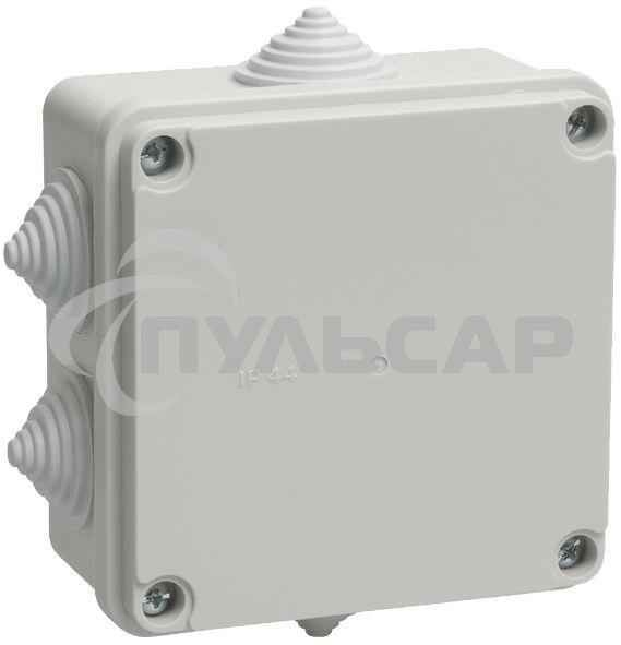 Коробка распаячная ОП 100х100х50 IP55 KM41234 ИЭК UKO11-100-100-050-K41-55